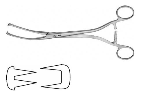 КОРНЦАНГ МЮЗУКС ЗАХОПЛЮЮЧИЙ, ВИГНУТИЙ, 240 ММ